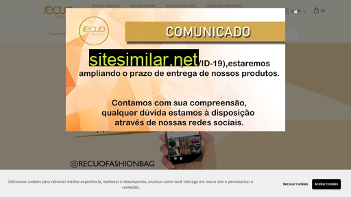 loja.recuo.com.br alternative sites