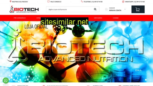 lojabiotech.com.br alternative sites