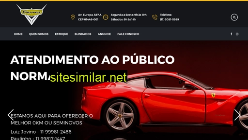 lojacarros.com.br alternative sites
