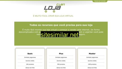 lojaclan.com.br alternative sites