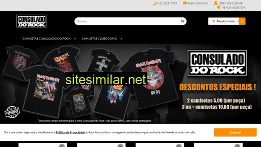 lojaconsuladodorock.com.br alternative sites