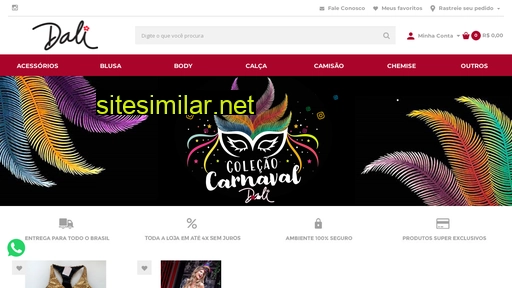 lojadali.com.br alternative sites