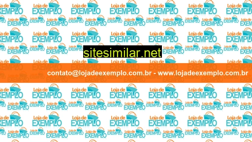 lojadeexemplo.com.br alternative sites
