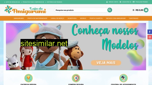lojadoamigurumi.com.br alternative sites