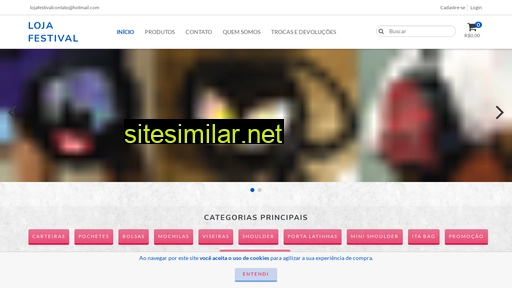 lojafestival.com.br alternative sites