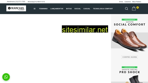 lojafrancajel.com.br alternative sites