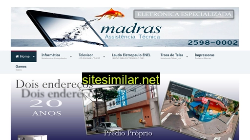 lojamadras.com.br alternative sites