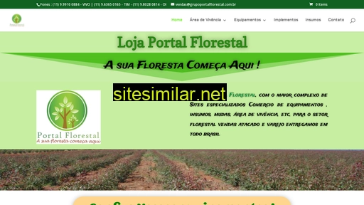 lojaportalflorestal.com.br alternative sites