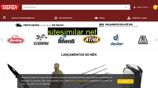 lojasafari.com.br alternative sites