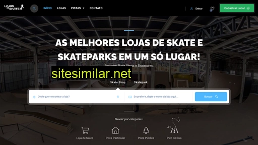 lojasdeskate.com.br alternative sites