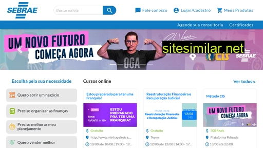 lojasebraedf.com.br alternative sites