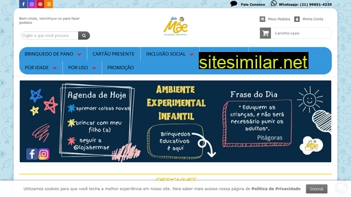 lojasermae.com.br alternative sites