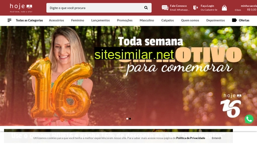 lojashoje.lojaintegrada.com.br alternative sites