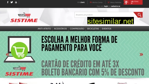 lojasistime.com.br alternative sites
