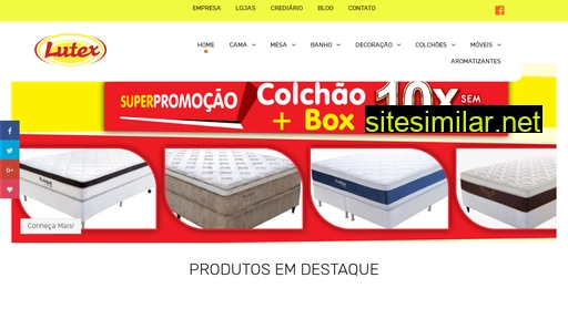 lojaslutex.com.br alternative sites