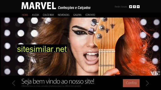 lojasmarvel.com.br alternative sites
