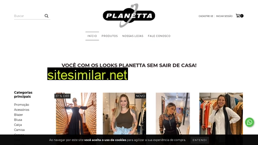 lojasplanetta.com.br alternative sites