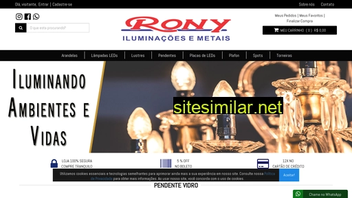 lojasrony.com.br alternative sites