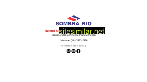 lojassombrario.com.br alternative sites