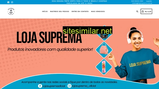 lojasuprema.com.br alternative sites