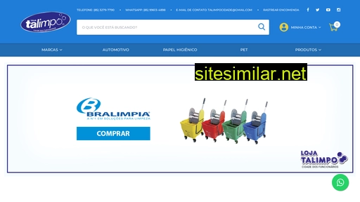 lojatalimpo.com.br alternative sites