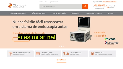 lojaziontech.com.br alternative sites