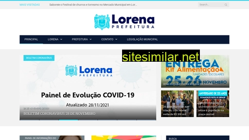 lorena.sp.gov.br alternative sites