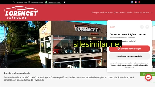 lorencetveiculos.com.br alternative sites