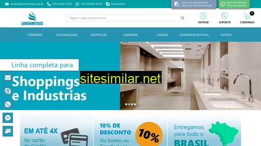 lorenmetais.com.br alternative sites