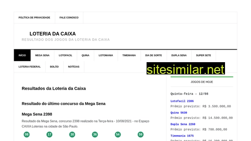 loteriadacaixa.net.br alternative sites
