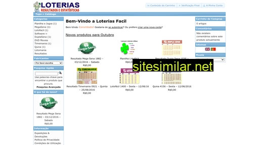 loteriasfacil.com.br alternative sites