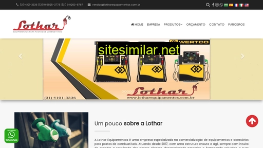 lotharequipamentos.com.br alternative sites