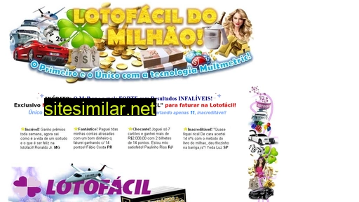 lotofacildomilhao.com.br alternative sites