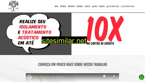 lotusacustica.com.br alternative sites