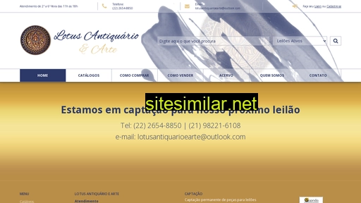 lotusantiquarioearte.com.br alternative sites