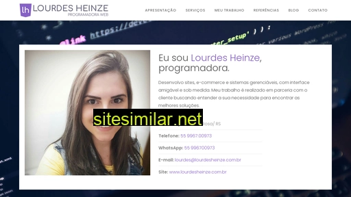 lourdesheinze.com.br alternative sites