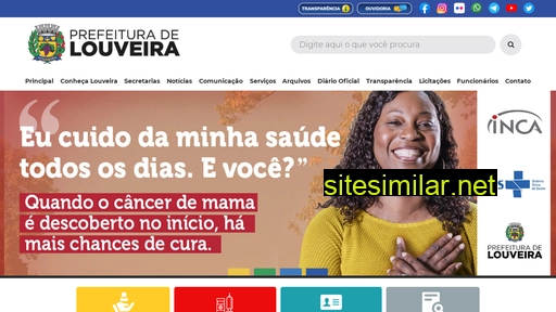 louveira.sp.gov.br alternative sites