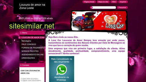 lovecarloucurasdeamor.com.br alternative sites