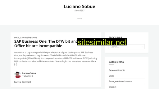 lucianosobue.com.br alternative sites