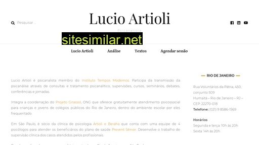 lucioartioli.com.br alternative sites
