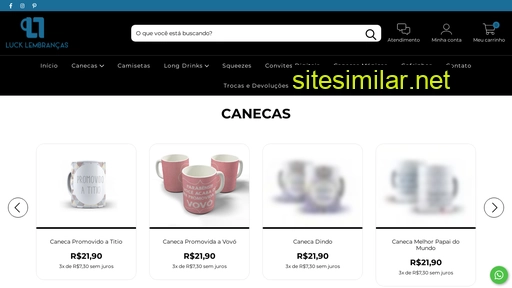 lucklembrancas.com.br alternative sites