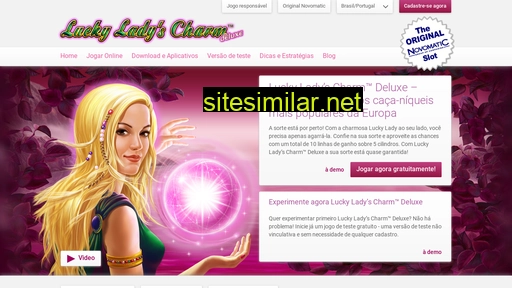 luckyladyscharm.com.br alternative sites