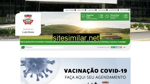 luizalves.sc.gov.br alternative sites