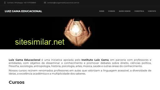 luizgamaeducacional.com.br alternative sites