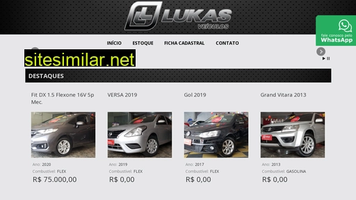 lukasveiculos.com.br alternative sites