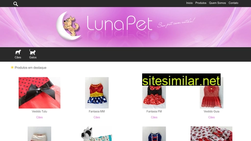 lunapet.com.br alternative sites