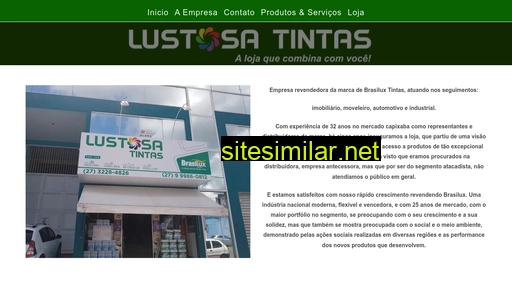 lustosatintas.com.br alternative sites