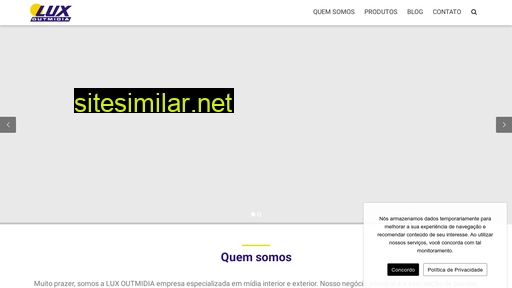 luxoutmidia.com.br alternative sites