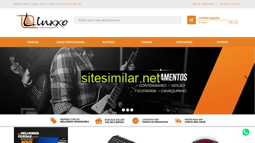 luxxoinstrumentos.com.br alternative sites