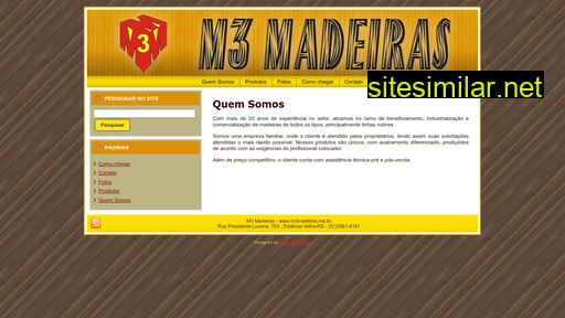 m3madeiras.net.br alternative sites
